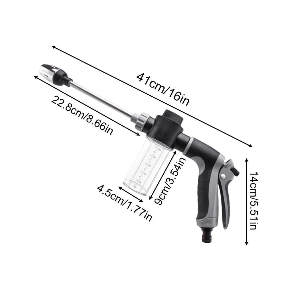 High-Pressure Washer Wand & Foam Cannon | Metal Extension Pressure Washer Wand QXL