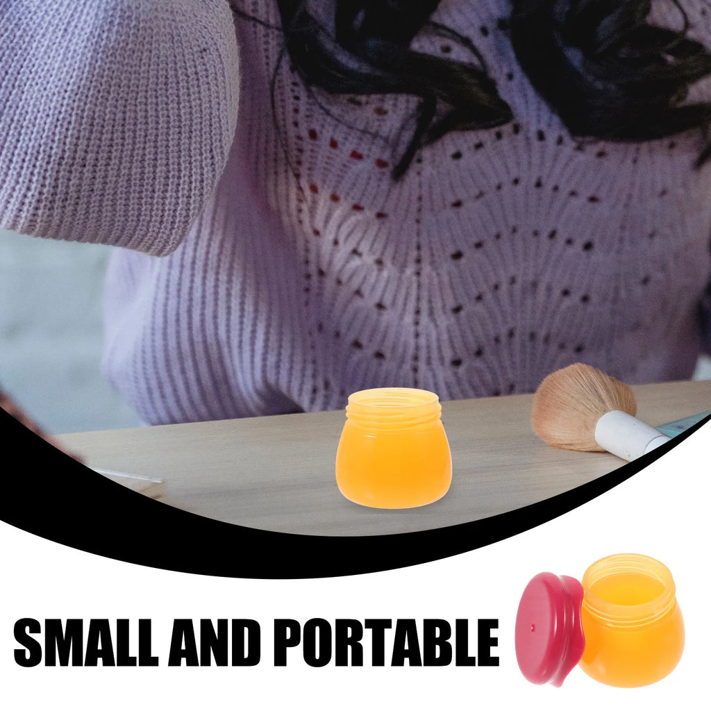Mini Refillable Cream Jar | Leak-Proof Travel Sample Container Cosmetic Sample Jar QXL