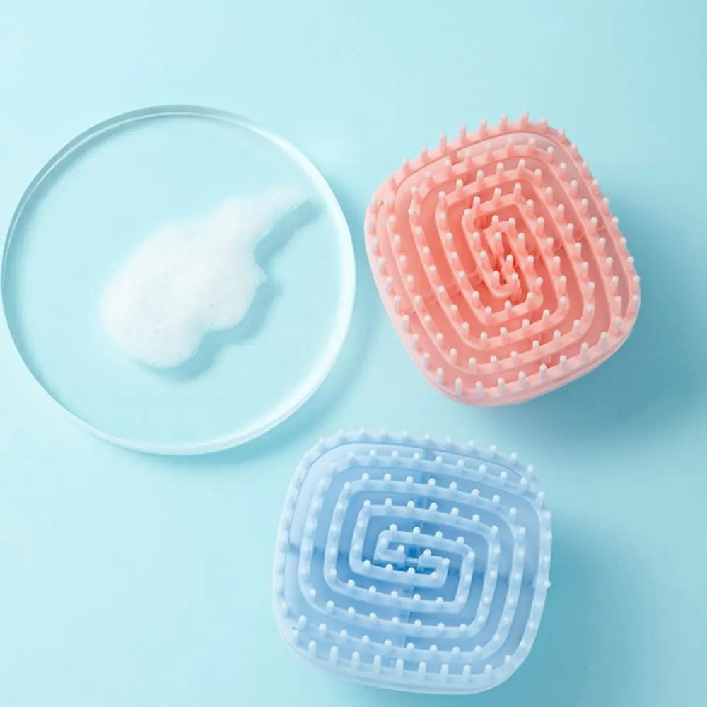 TPE Scalp Massager Shampoo Brush – 7 Colors | eelhoe Scalp Massage Brush QXL