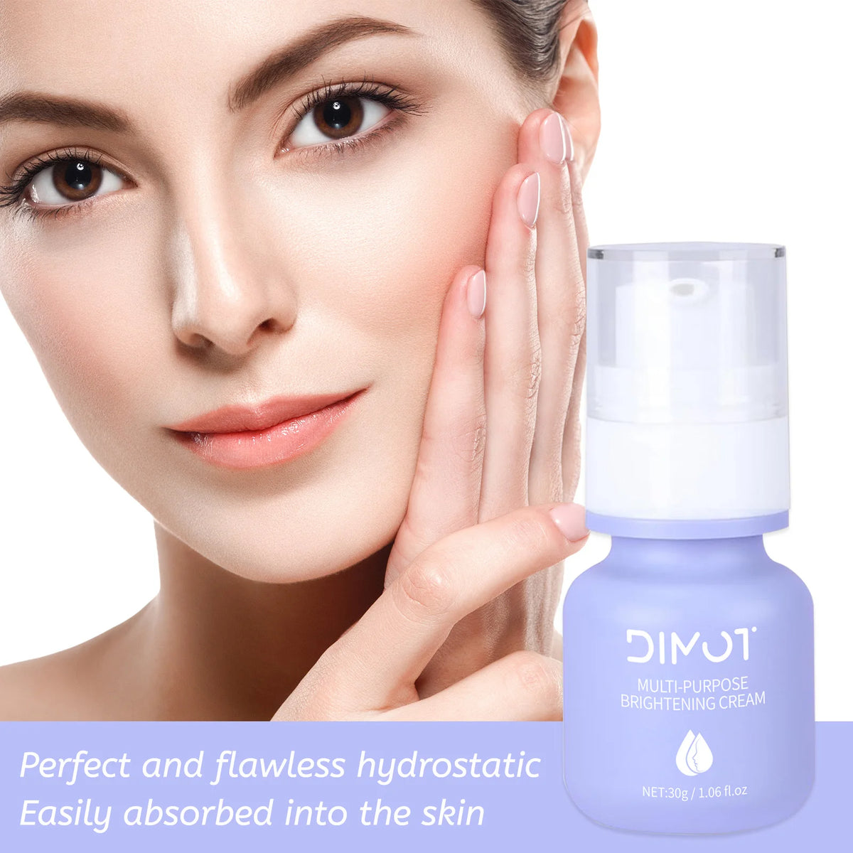 DIMOT Brightening Makeup Primer | Pore Minimizer Cream Makeup Primer Cream QXL