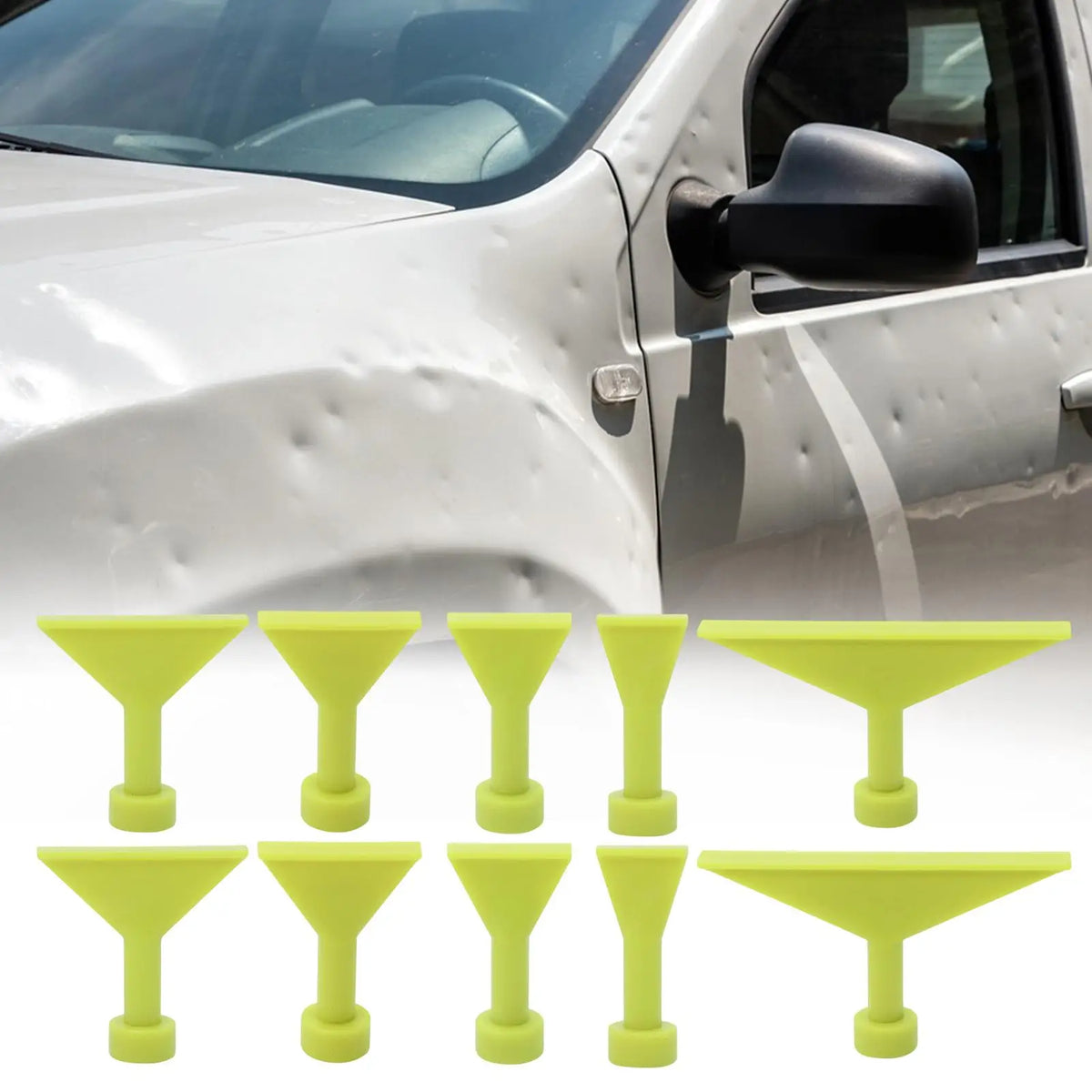 10-Pack Nylon Glue Tabs – Paintless Dent Repair for Cars Dent Repair Tabs QXL