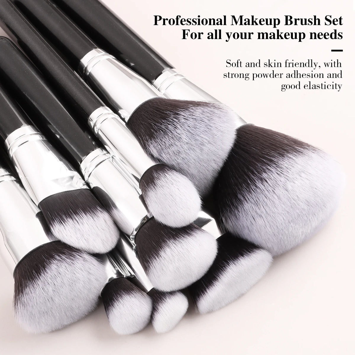 Ronshadow 40-Pc Makeup Brush Set | Face & Eye Kit Makeup Brush Set QXL