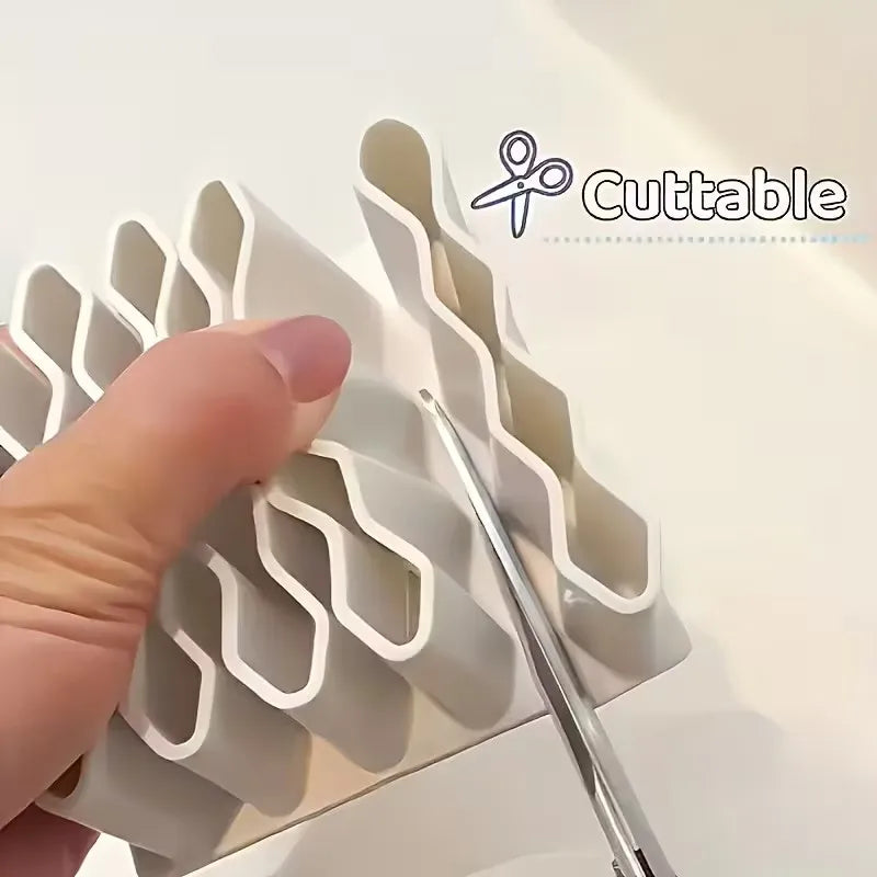 32-Compartment Ointment Storage Box | Vertical Rack Organizer Storage Organizer Rack QXL