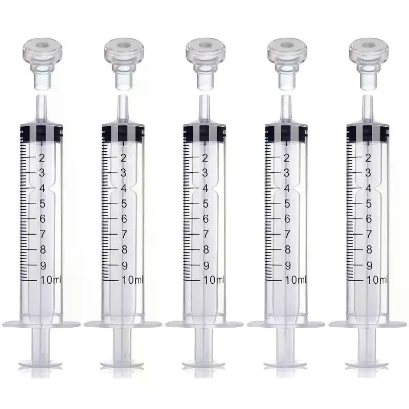10ml Plastic Dispensing Syringe | Perfume & Cosmetic Refill Liquid Dispensing Syringe QXL