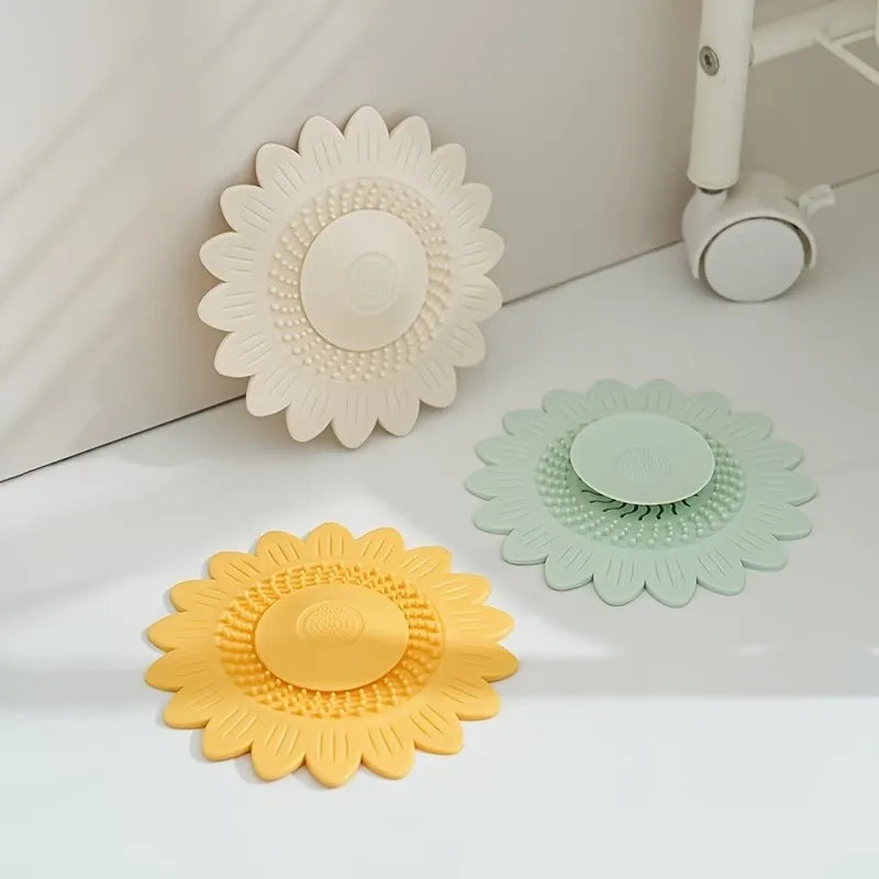 Silicone Drain Cover & Hair Catcher – Shower, Sink & Toilet Drain Hair Catcher QXL