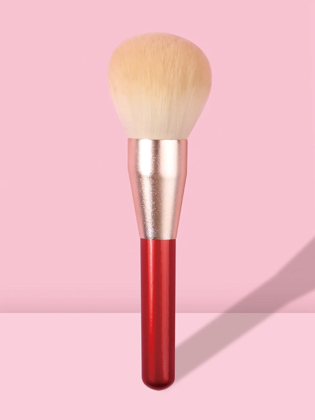 KOSSHOW Large Blush Brush – Soft Fluffy Nylon & Wood Handle Blush Makeup Brush QXL
