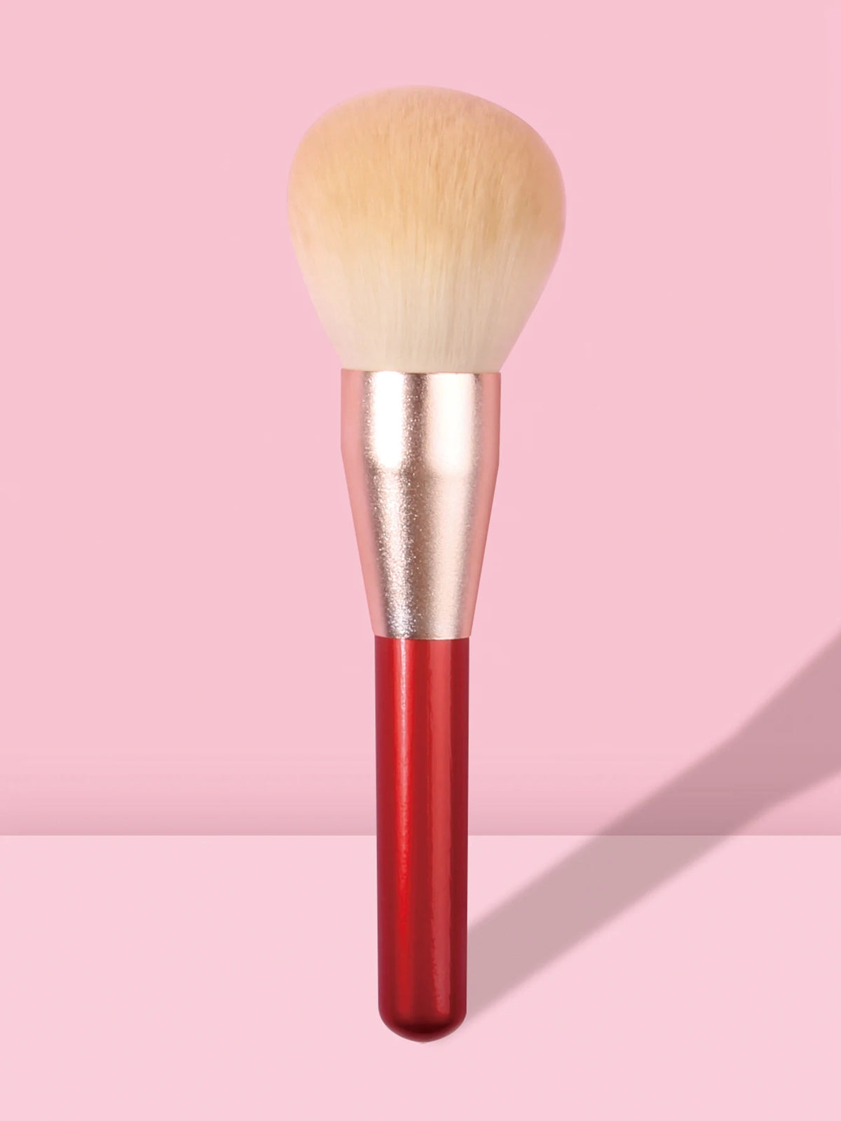KOSSHOW Large Blush Brush – Soft Fluffy Nylon & Wood Handle Blush Makeup Brush QXL