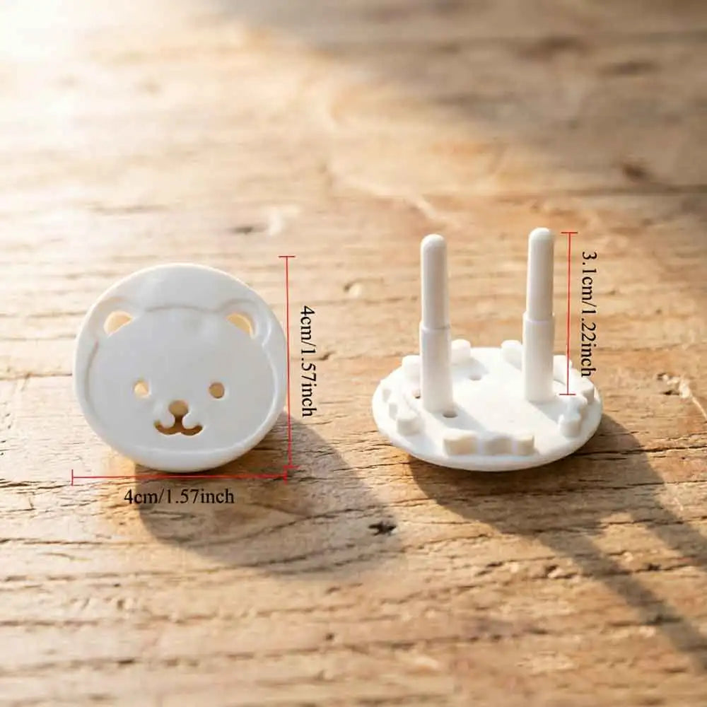 10-Pack Baby Outlet Safety Covers | Child-Proof Socket Plugs Baby Safety Cover QXL