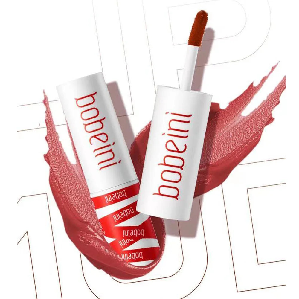 Matte Lip Glaze Dual-Purpose Blush Lipstick | Long-Lasting Matte Lip Glaze QXL