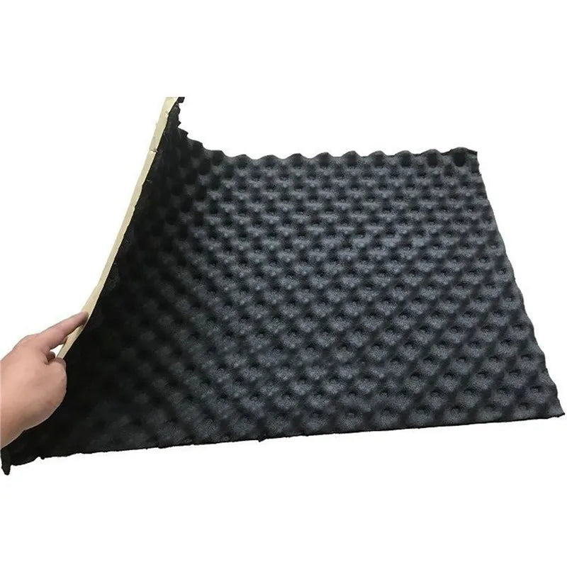 Self-Adhesive Car Door Sound Insulation Wave Foam 80×25cm Car Sound Insulation QXL