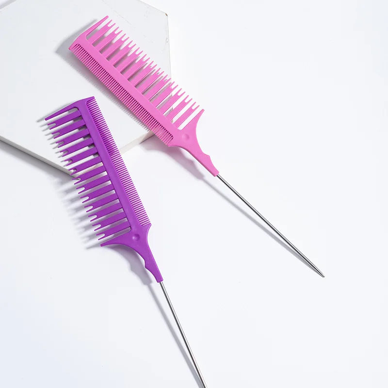 Double-Sided Tip-Tail Hair Dye & Highlighting Comb Hair Dyeing Comb QXL