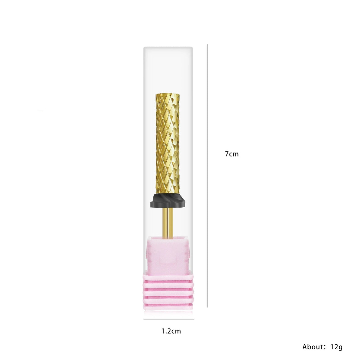 Long Cylinder Tungsten Carbide Nail Drill Bit | Gel Removal Nail Drill Bit QXL
