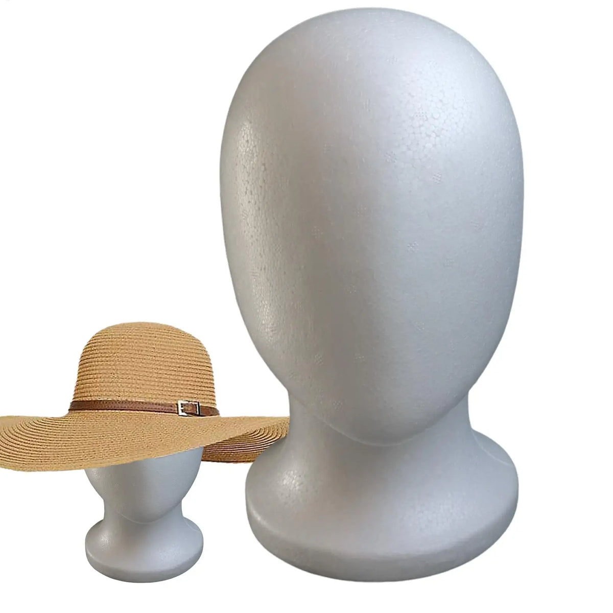 Foam Mannequin Head Stand for Wigs, Hats & Display Foam Mannequin Head QXL
