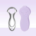 Stainless Steel Mini Tongue Scraper for Fresh Breath | YOVIP Tongue Scraper QXL with purple box