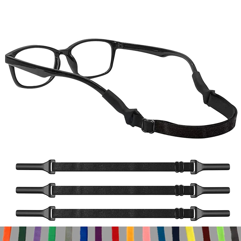 2-Pack Adjustable Non-Slip Glasses Strap & Eyewear Retainer Cord Glasses Strap QXL