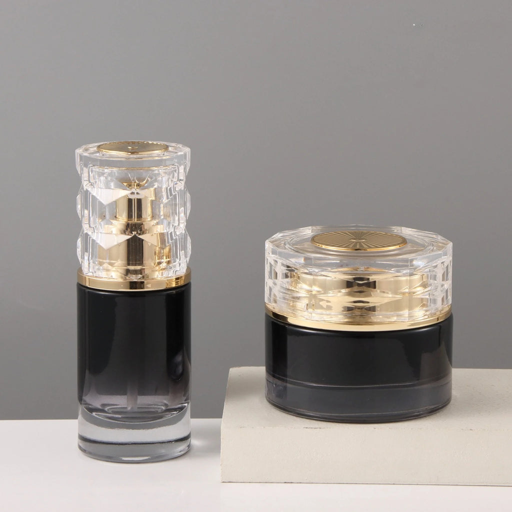 Glass Refillable Spray Bottle 30ml–120ml | Mist & Pump Dispenser Refillable Glass Bottle QXL