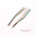 10-Pack 1.25mm Mini JST Connector Cable 2–6 Pin Male Female JST Connector Cable QXL 5 Male 5 Female 6P