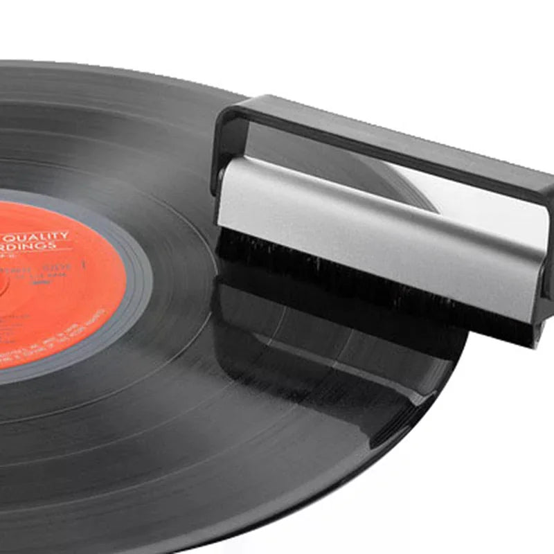 Anti-Static Carbon Fiber Vinyl Record Cleaning Brush for LP Record Cleaning Brush QXL