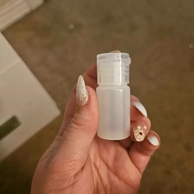 10ml Flip Cap Squeeze Travel Bottle – Leak-Proof Container Travel Squeeze Bottle QXL