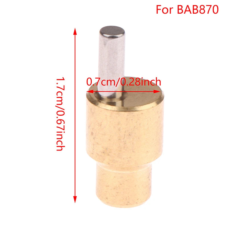 Brass Motor Eccentric Shaft for Hair Clippers – 2.0mm Clipper Replacement Part QXL BAB870