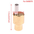 Brass Motor Eccentric Shaft for Hair Clippers – 2.0mm Clipper Replacement Part QXL BAB870
