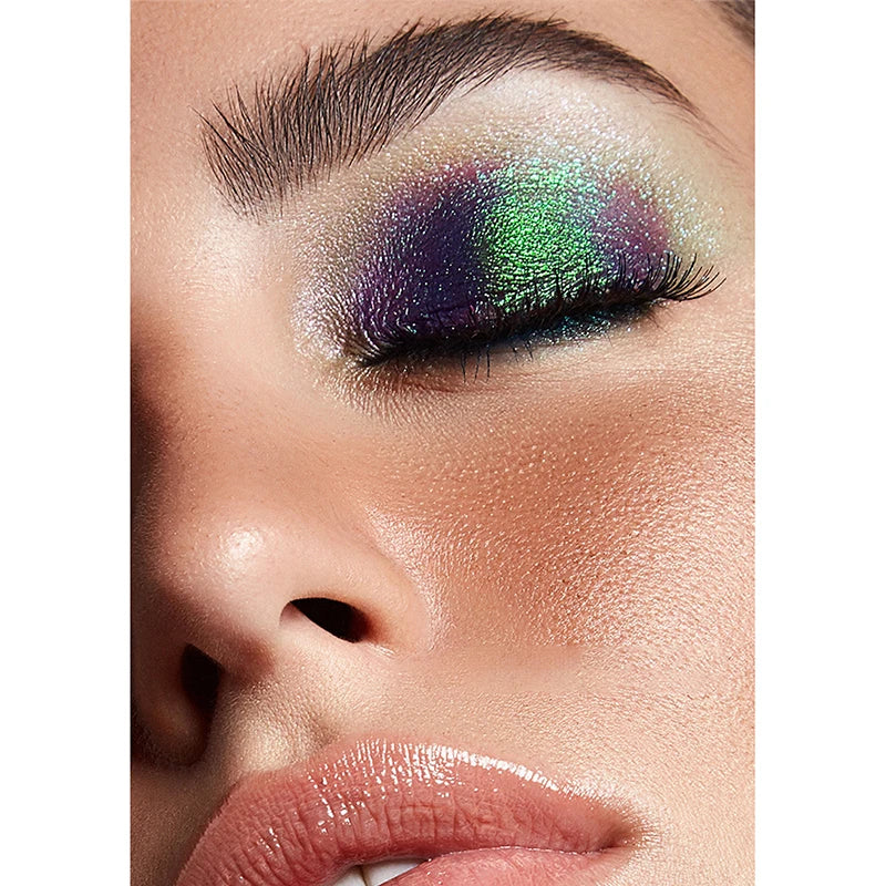 VERONNI MultiChrome Shifting Eyeshadow Powder | Duochrome MultiChrome Eyeshadow QXL