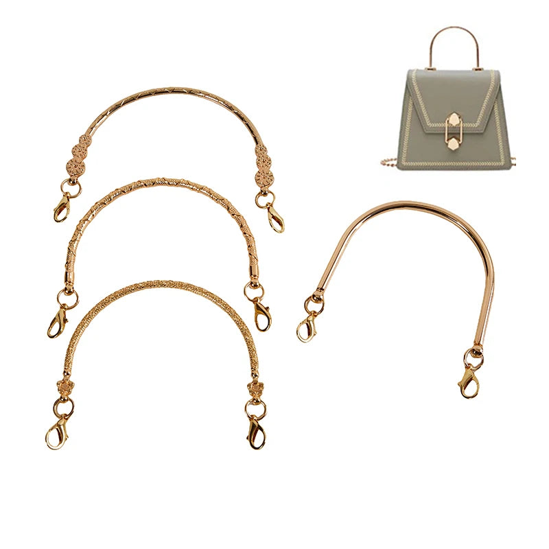11cm Round Metal Bag Frame Handle | DIY Purse Clasp Hardware Bag Frame Handle QXL