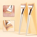 Ronshadow Crescent Flat Head Foundation Brush | 2-Pack Foundation Makeup Brush QXL Ivory