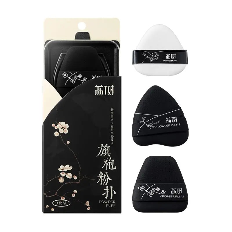 Super Soft Double-Sided Dry & Wet Makeup Powder Puff Set Makeup Powder Puff QXL