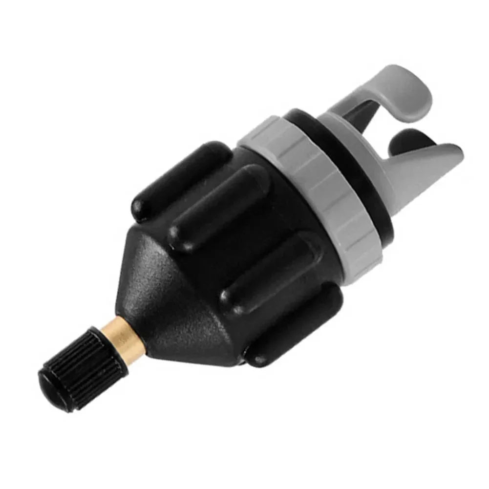 Air Valve Adapter for Kayak, Paddleboard & Inflatable Boat Pump Pump Valve Adapter QXL Black-1pc
