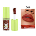 MAXFINE Green Mirror Lip Gloss – Plumping & Moisturizing Lip Gloss QXL 06