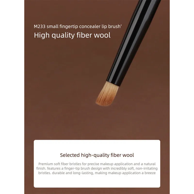 Moji M233 Fingertip Concealer & Lip Brush | Goat Hair Concealer Lip Brush QXL