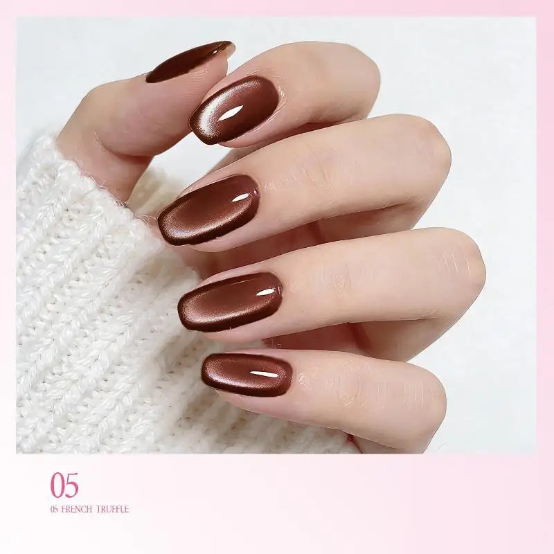 6-in-1 Cat Eye Magnetic Gel Nail Polish Pen | DIY Nail Art Magnetic Gel Nail Pen QXL 5