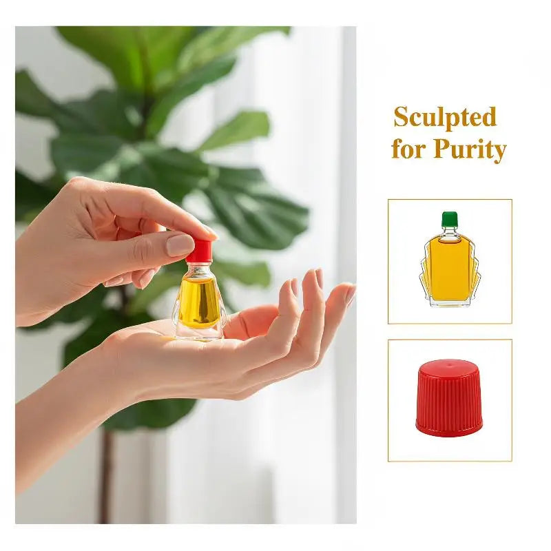 Mini Glass Vials 3ml–12ml | Leakproof Travel Oil Bottles Glass Travel Vials QXL