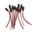 10-Pack T10 W5W Wedge Bulb Socket Extension Holders | Rubber Bulb Socket Holder QXL 10pcs