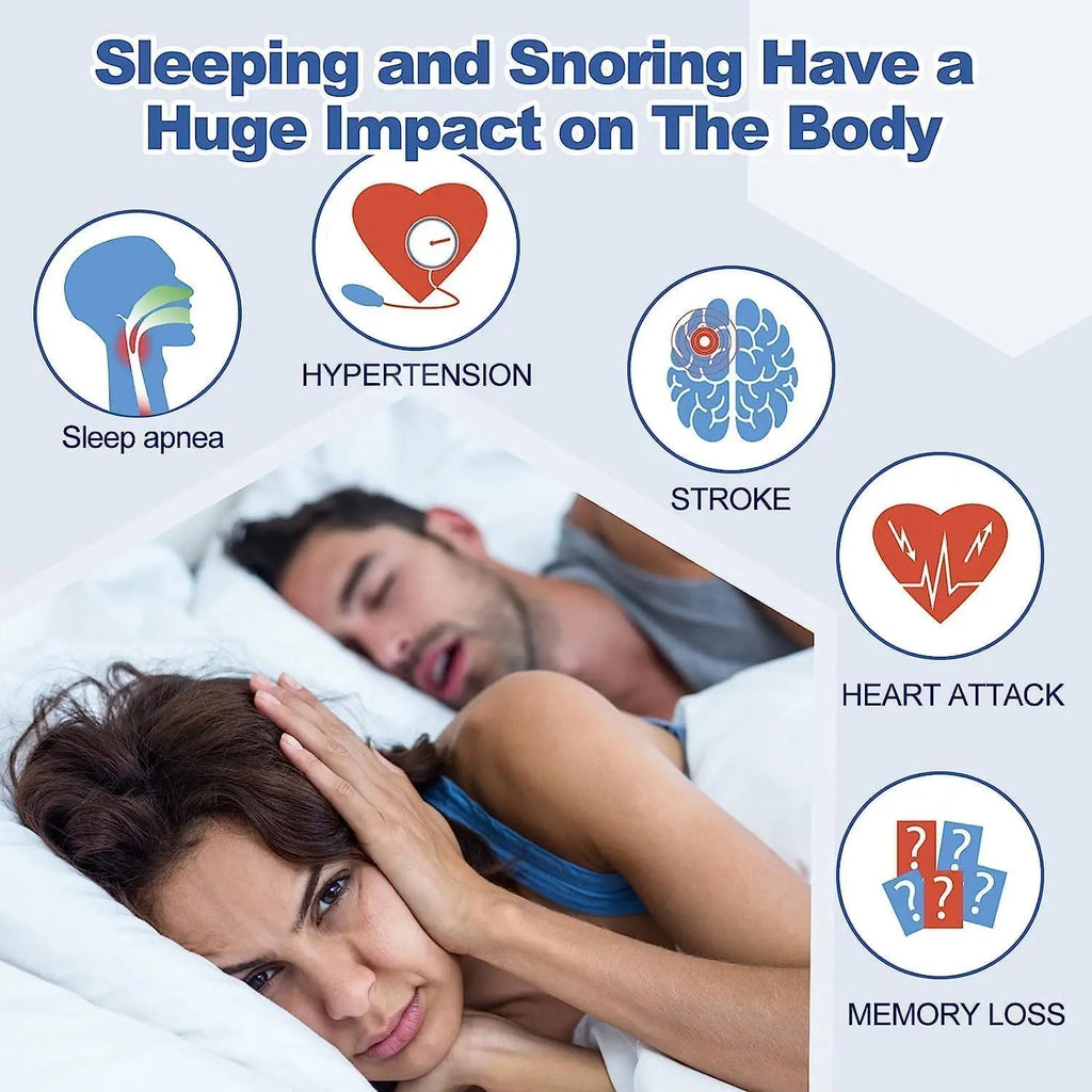 Mouth Tape & Nasal Strips for Quieter, Better Sleep Sleep Breathing Strips QXL