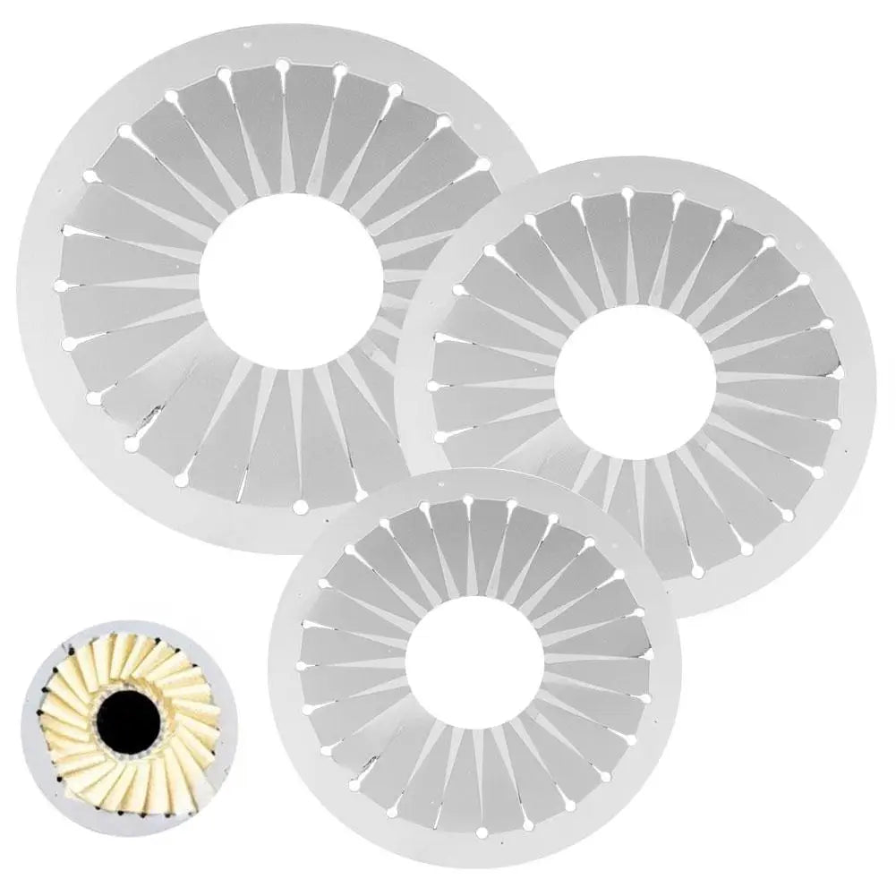 Clear Ribbon Rosette Maker Tool | 9cm 12cm 15cm DIY Flowers Ribbon Rosette Maker QXL 3pcs set