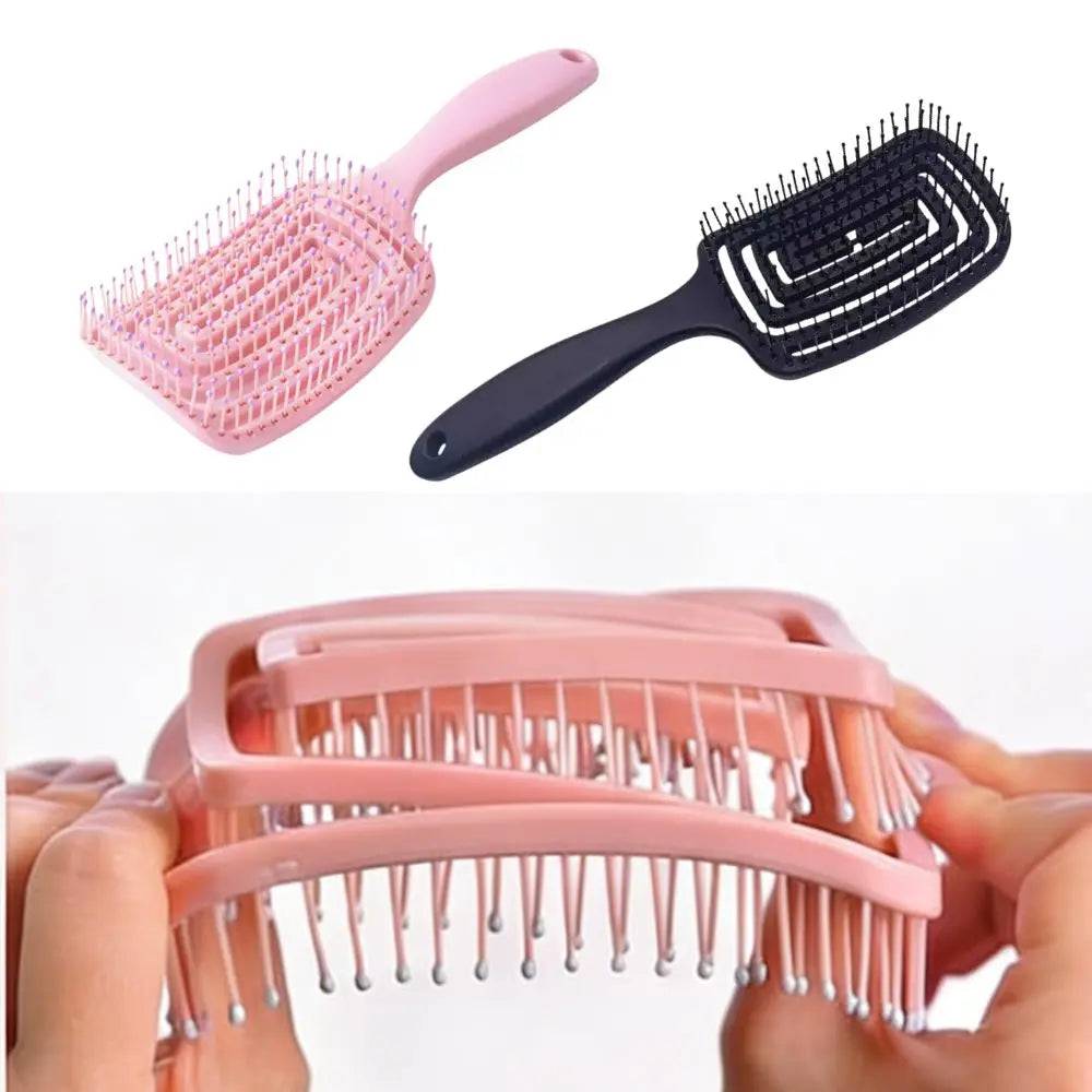 Anti-Static Massage Comb | Wet Hair Detangling Brush Hair Massage Comb QXL