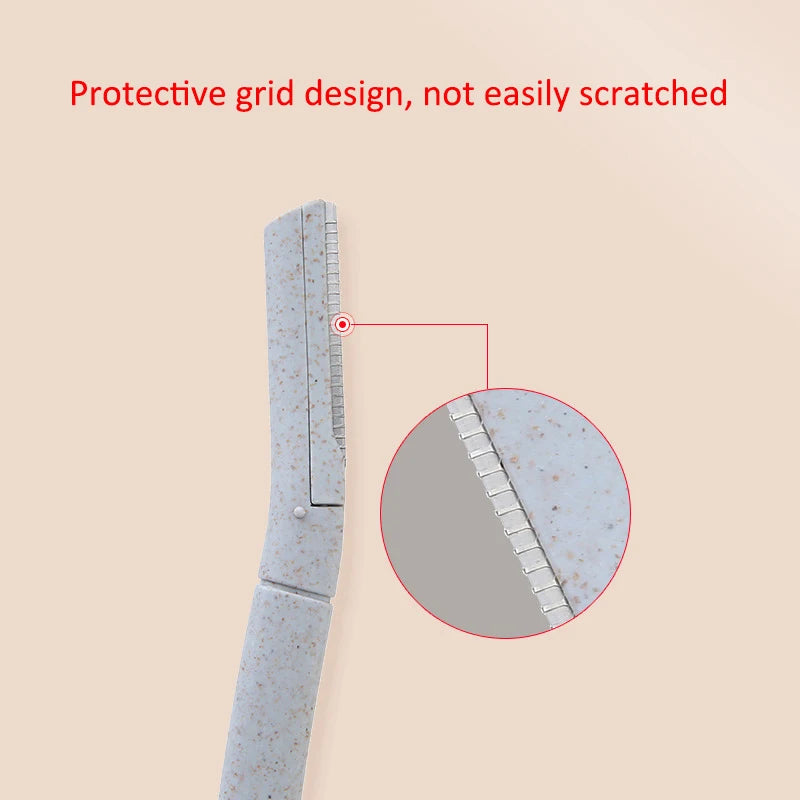 Portable Eyebrow Trimmer Face Razor | 1/2/5 Pack Safety Razor Eyebrow Trimmer Razor QXL