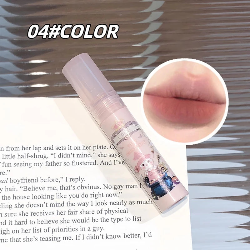 CACE 6-Color Matte Liquid Lipstick Set | Waterproof Lip Tints Matte Liquid Lipstick QXL