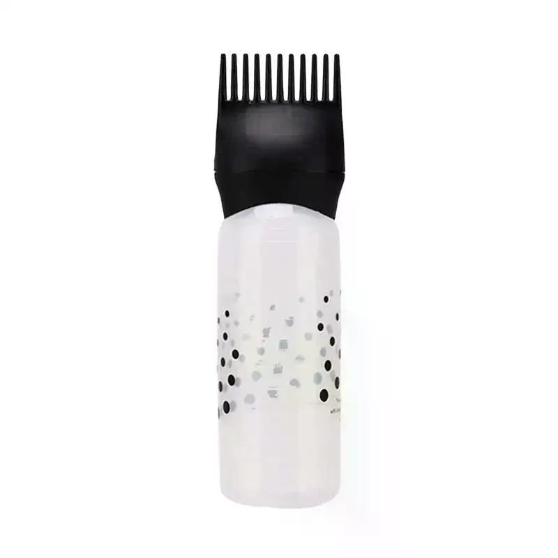 120ml Hair Dye Applicator Bottle with Brush | Salon Coloring Hair Dye Applicator Bottle QXL