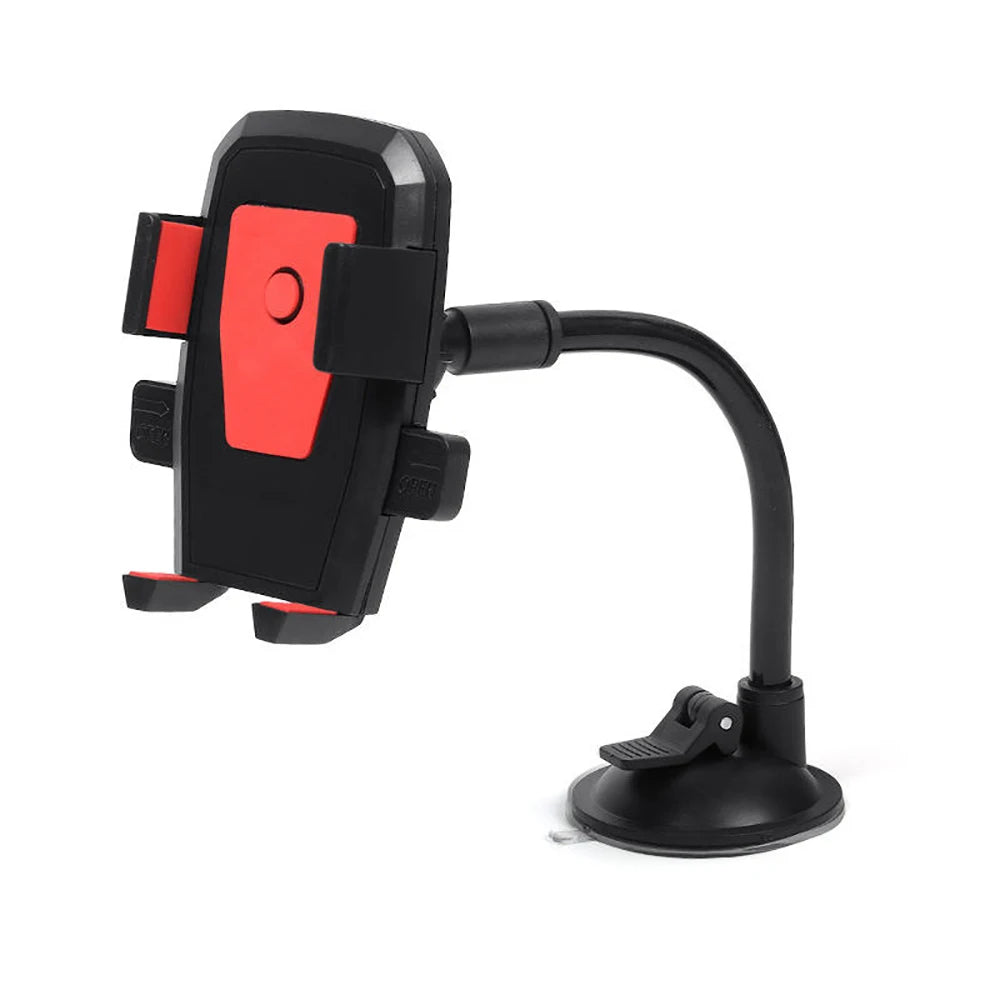 Car Phone Holder | Rearview Mirror & Suction Cup Mount Car Phone Mount QXL 2pcs