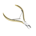 Heavy-Duty Stainless Steel Toenail Clipper & Cuticle Nipper Toenail Clipper QXL Gold