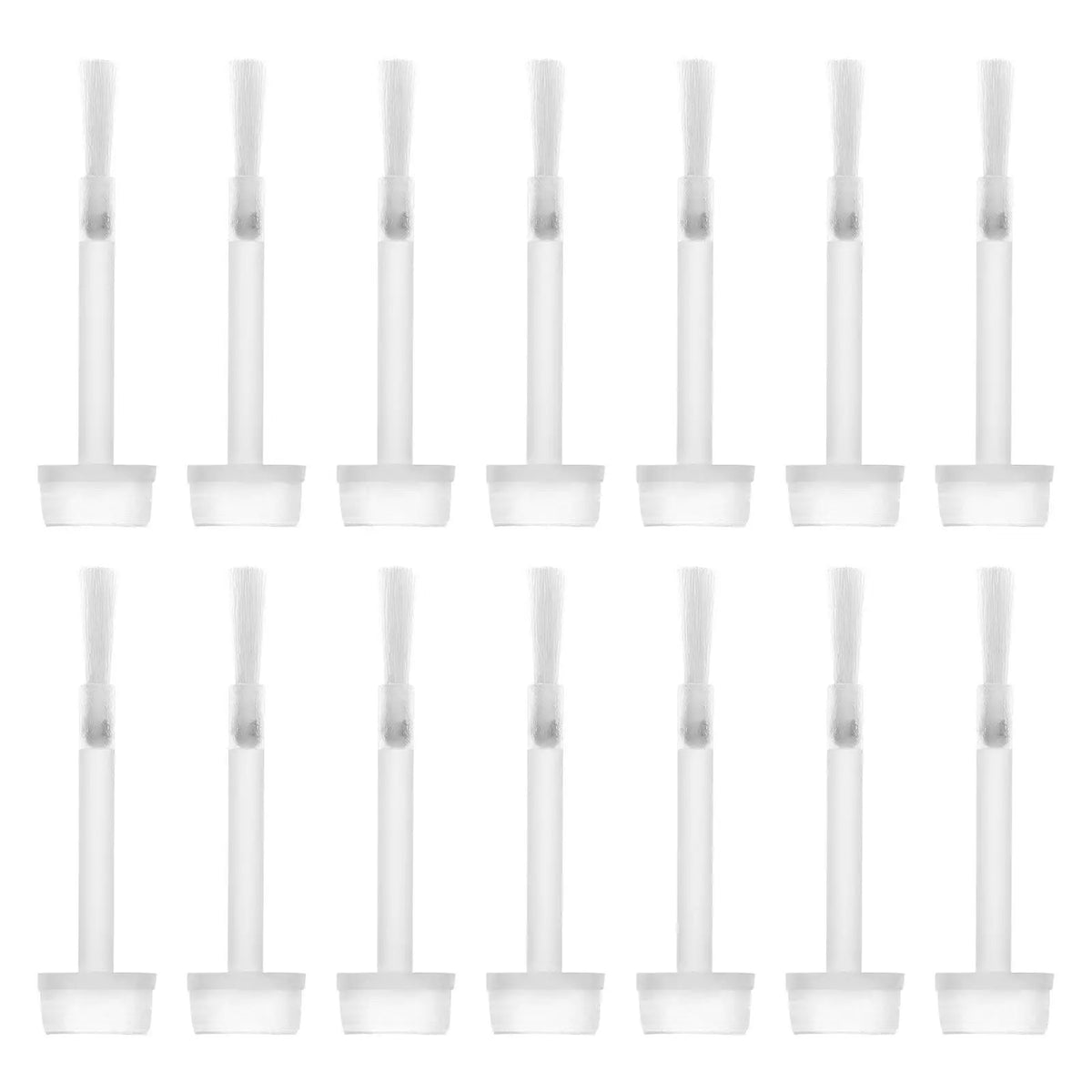 200-Pack Disposable Nail Art Brushes | Nylon PE Replacement Nail Art Brushes QXL Default Title