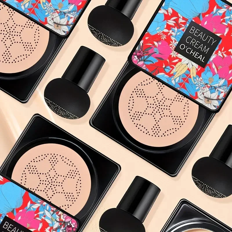 Mushroom Head Air Cushion BB CC Cream | Full Coverage Foundation BB CC Cream Foundation QXL