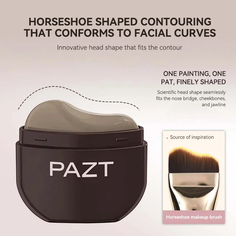 Facial Contouring Brush | Bronzer, Highlighter & Hairline Contouring Brush QXL