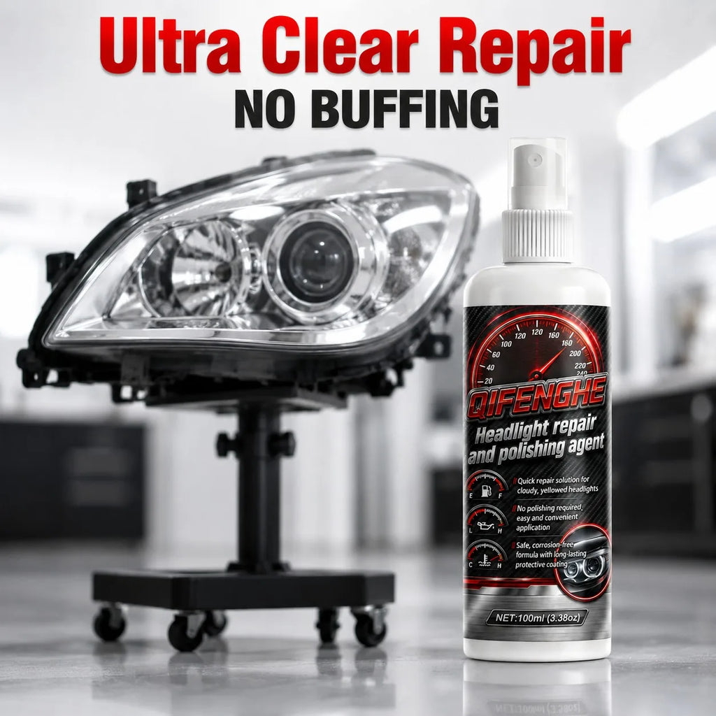 Car Headlight Restoration Kit | Polishing & Cleaning Paste Headlight Restoration Kit QXL