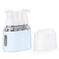 4-Piece TSA Approved Leak-Proof Travel Bottles Set | 50ml Travel Bottle Set QXL Blue 50ml Plastic
