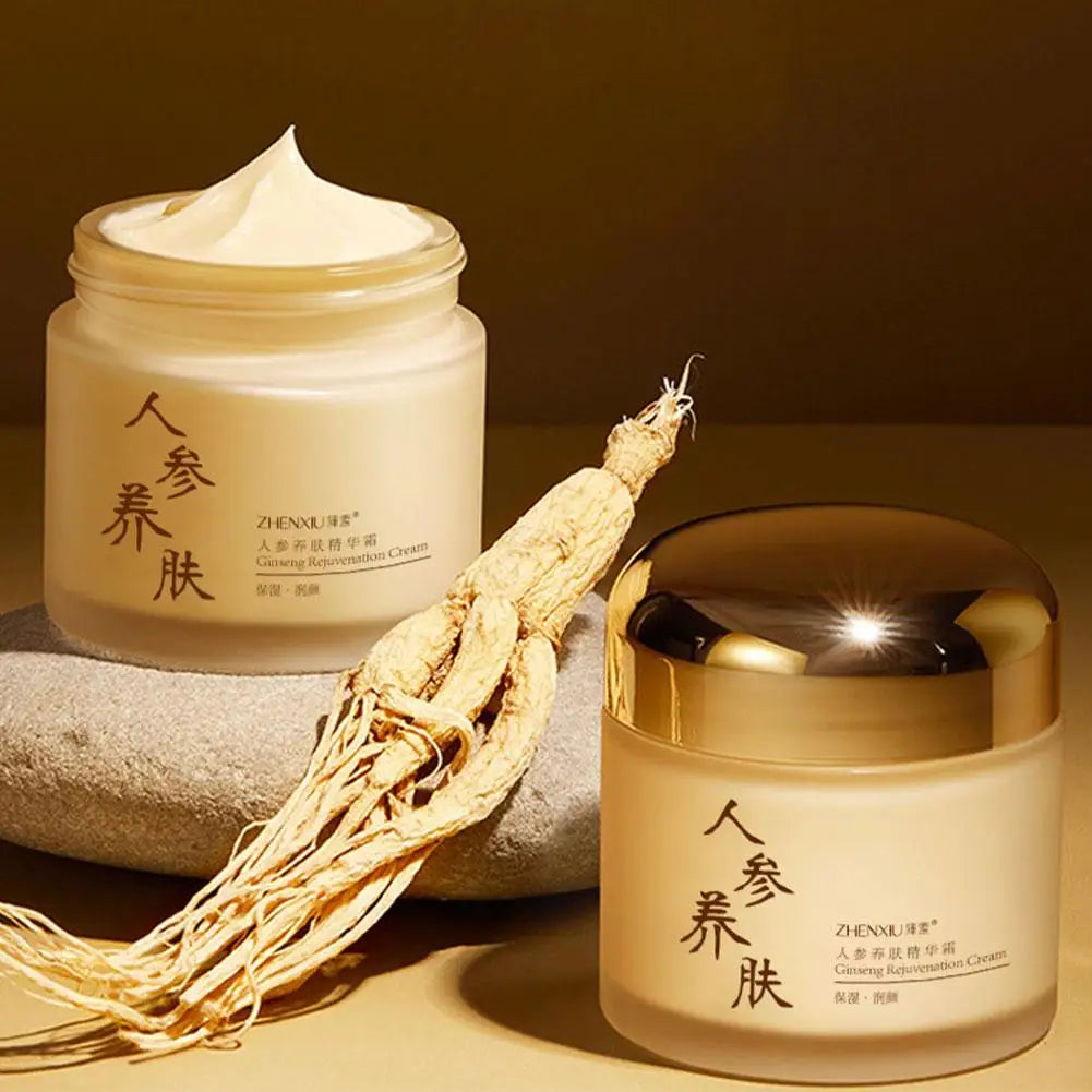 Chinese Ginseng Face Cream | Moisturizing Anti-Aging Serum 60g Ginseng Face Cream QXL