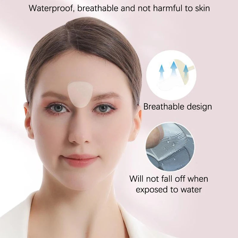 Reusable Silicone Anti-Wrinkle Face Patches | Skin Smoothing Anti-Wrinkle Patches QXL